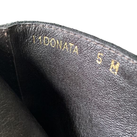 Donald J. Pliner Black Heeled Boots - Picture 7 of 11